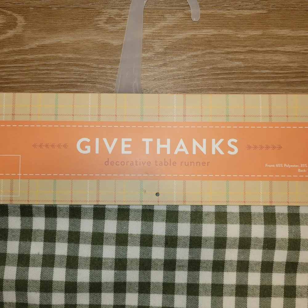 Give Thanks Decorative Table Runner 14
